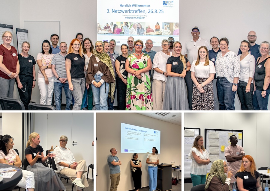 29. August 2025: 3. Netzwerktreffen im Rahmen des EU-kofinanzierten Projekts „IFaP“ - Einblick & Austausch: Ausbildung nachhaltig gestalten, interaktive Workshops und Diskussionen sowie Netzwerkarbeit.